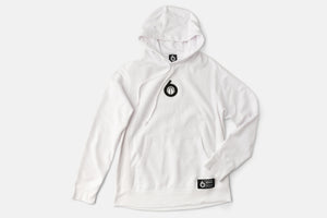 Courtside Six premium French Terry Hoodie with embroidered logo, organic cotton, made in Canada.